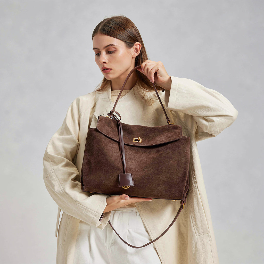 CityMax Suede Tote