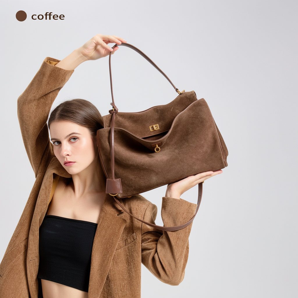CityMax Suede Tote