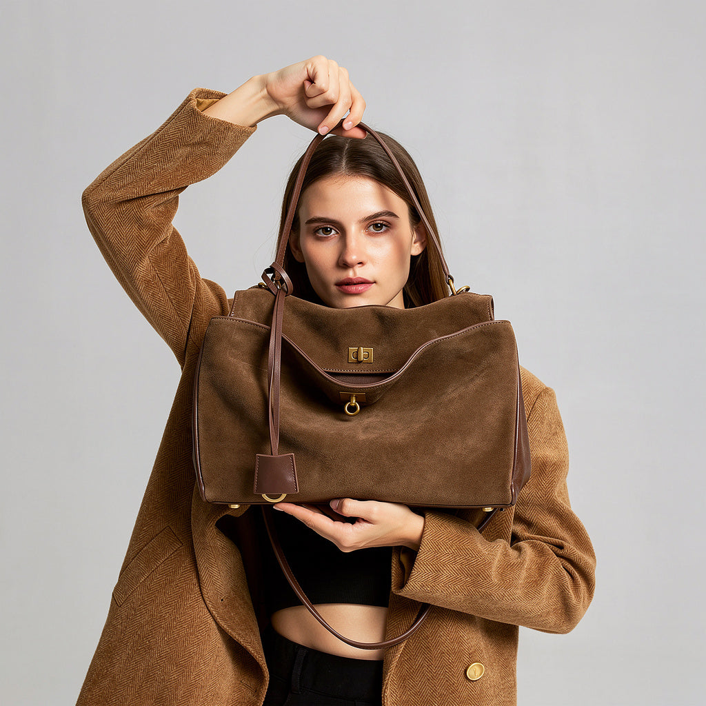 CityMax Suede Tote