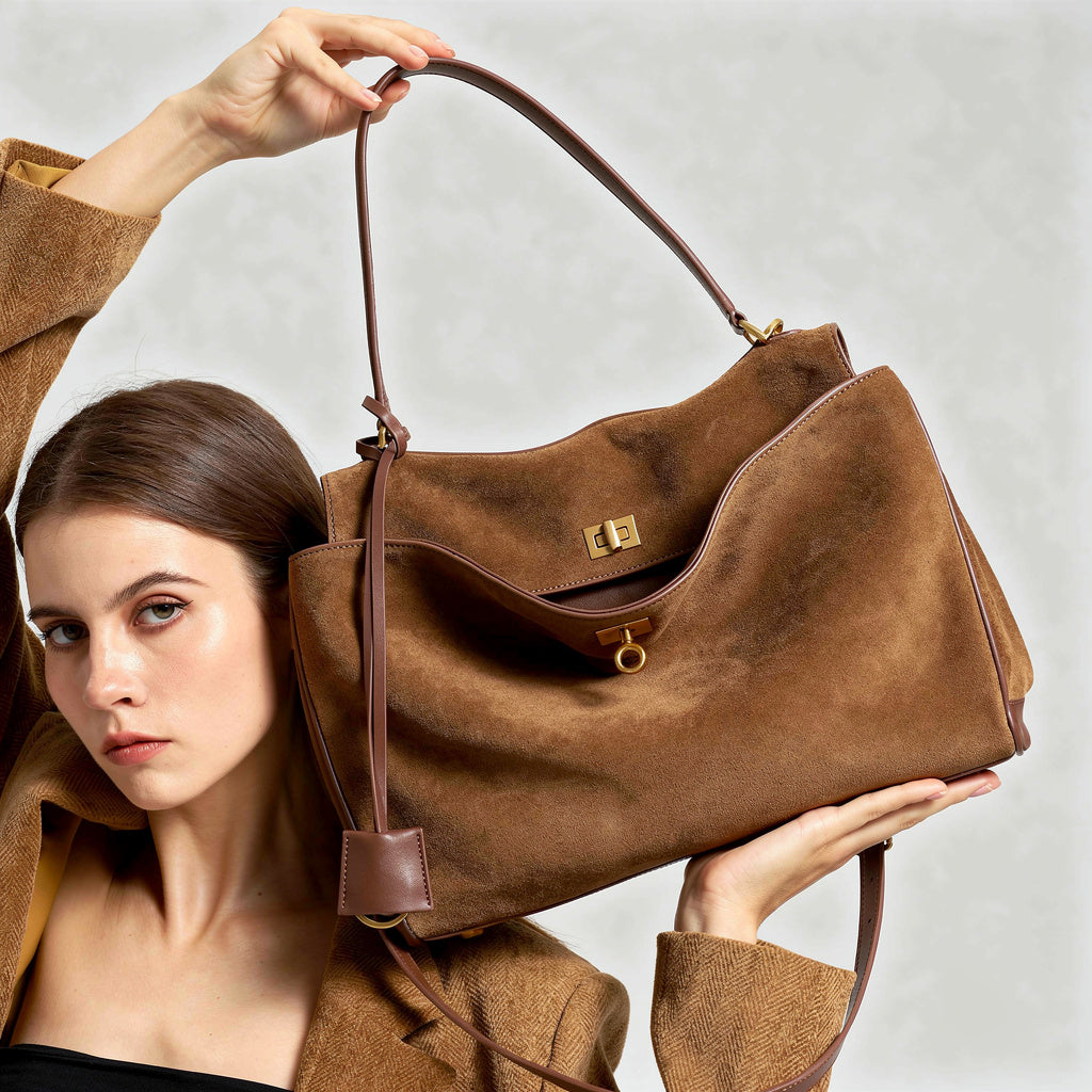 CityMax Suede Tote
